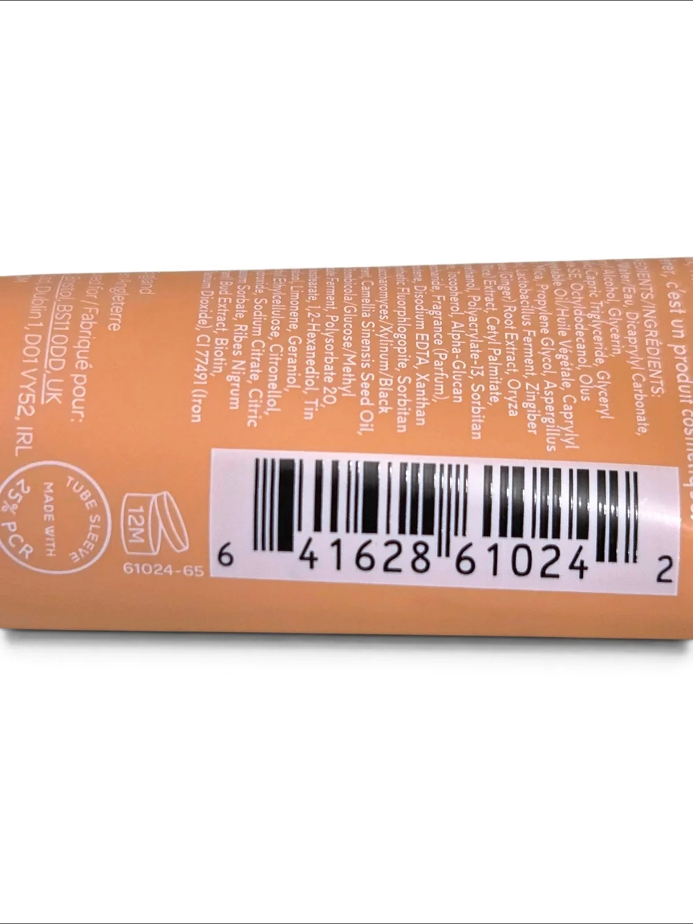 ELEMIS Superfood Glow Priming Moisturiser Tube — Peach 20ml 0.6fl Oz NEW SEALED
